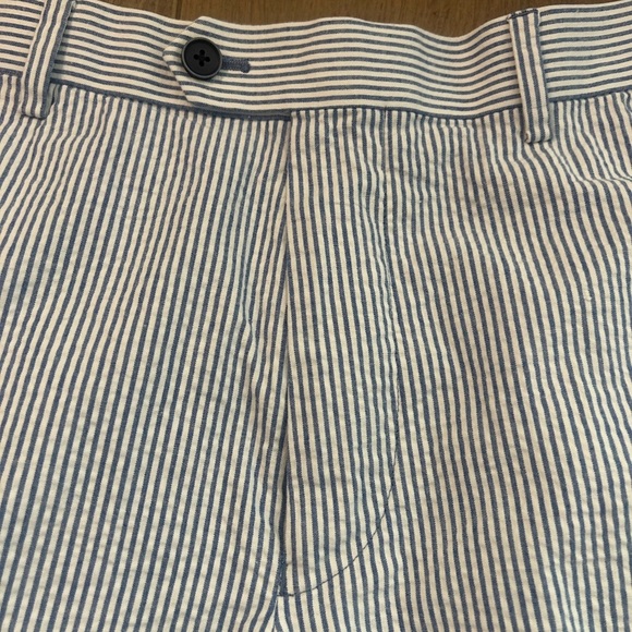 Tommy Hilfiger Blue and White Chinos with Classic Style - Picture 3 of 6